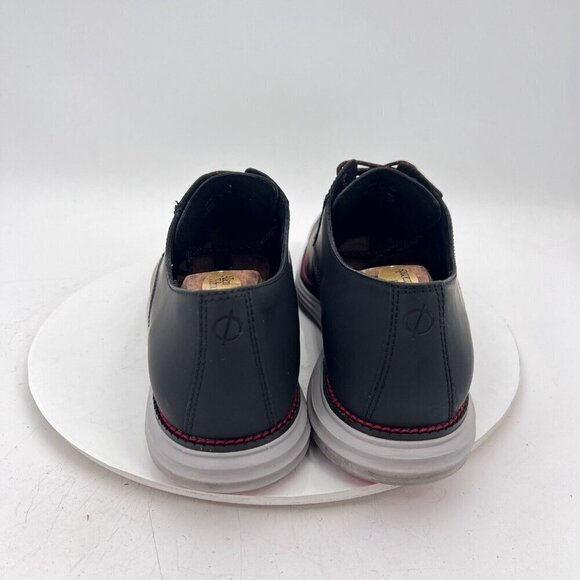 Cole Haan Original Grand Men Size 11M C27997 Dark Grey Black Leather Shoes - Picture 6 of 16